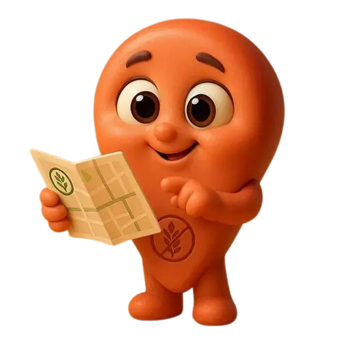 Mascot for gluten free app